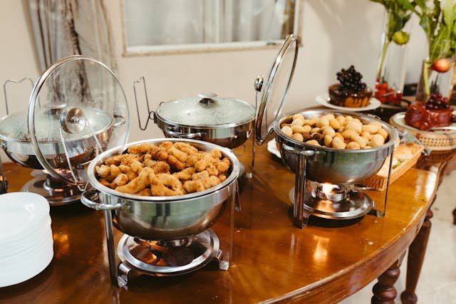 Traditional Catering Setup